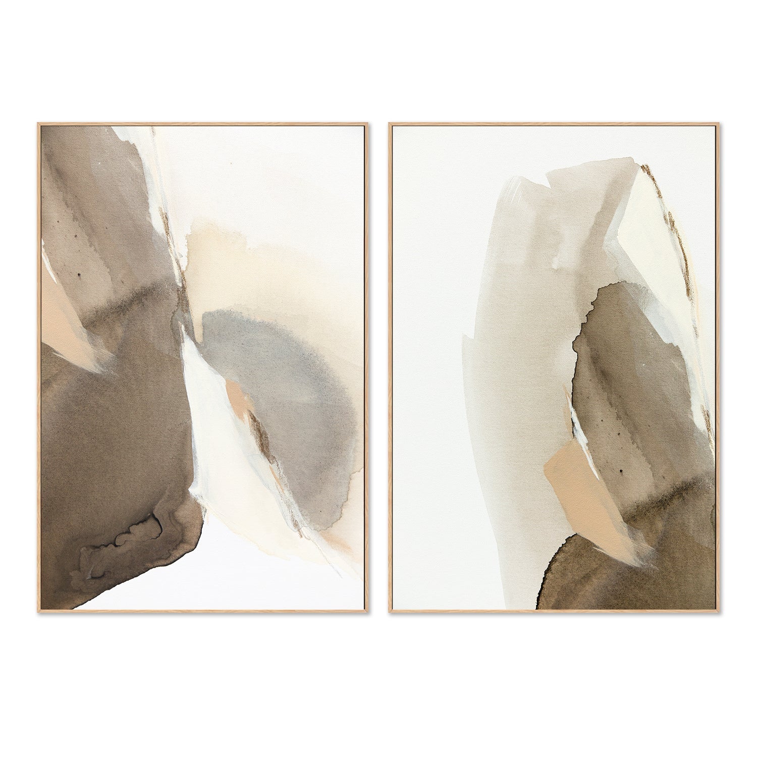wall-art-print-canvas-poster-framed-Be Still And Know, Style A & B, Set Of 2 , By Cecelia Cheung-4