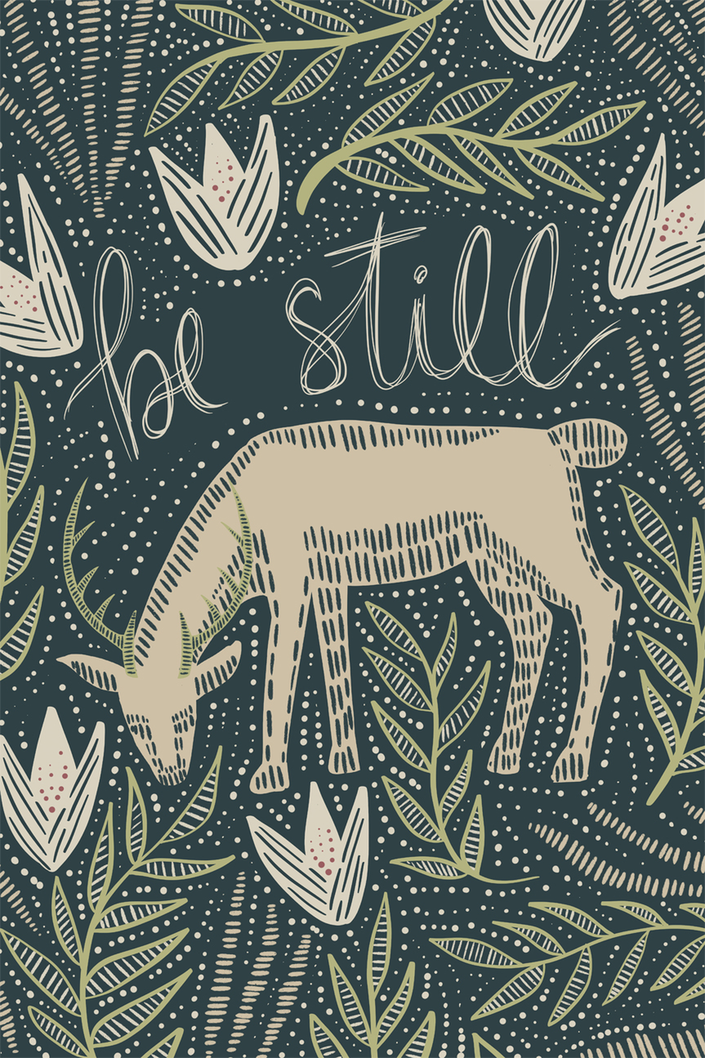 wall-art-print-canvas-poster-framed-Be Still , By Emily Wood-1