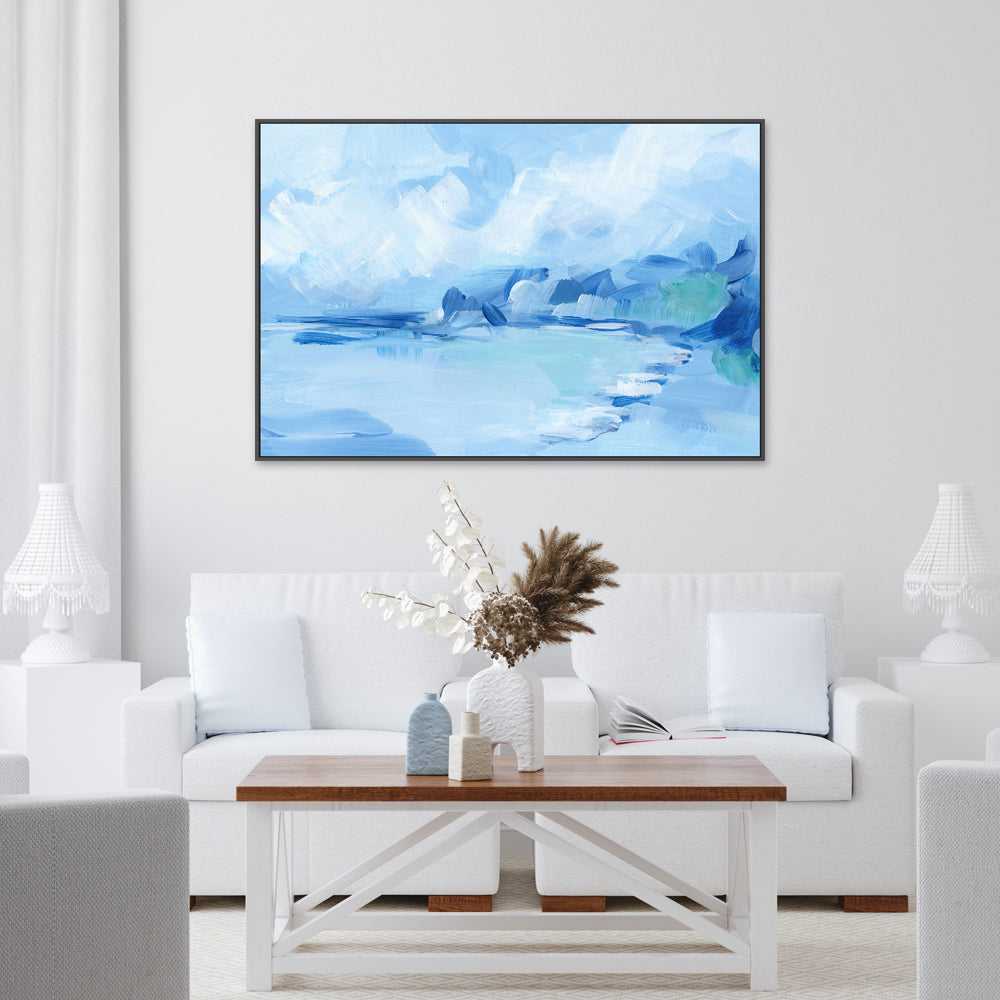 wall-art-print-canvas-poster-framed-Beach Abstract , Style B, By Jetty Home , By Jetty Home-2