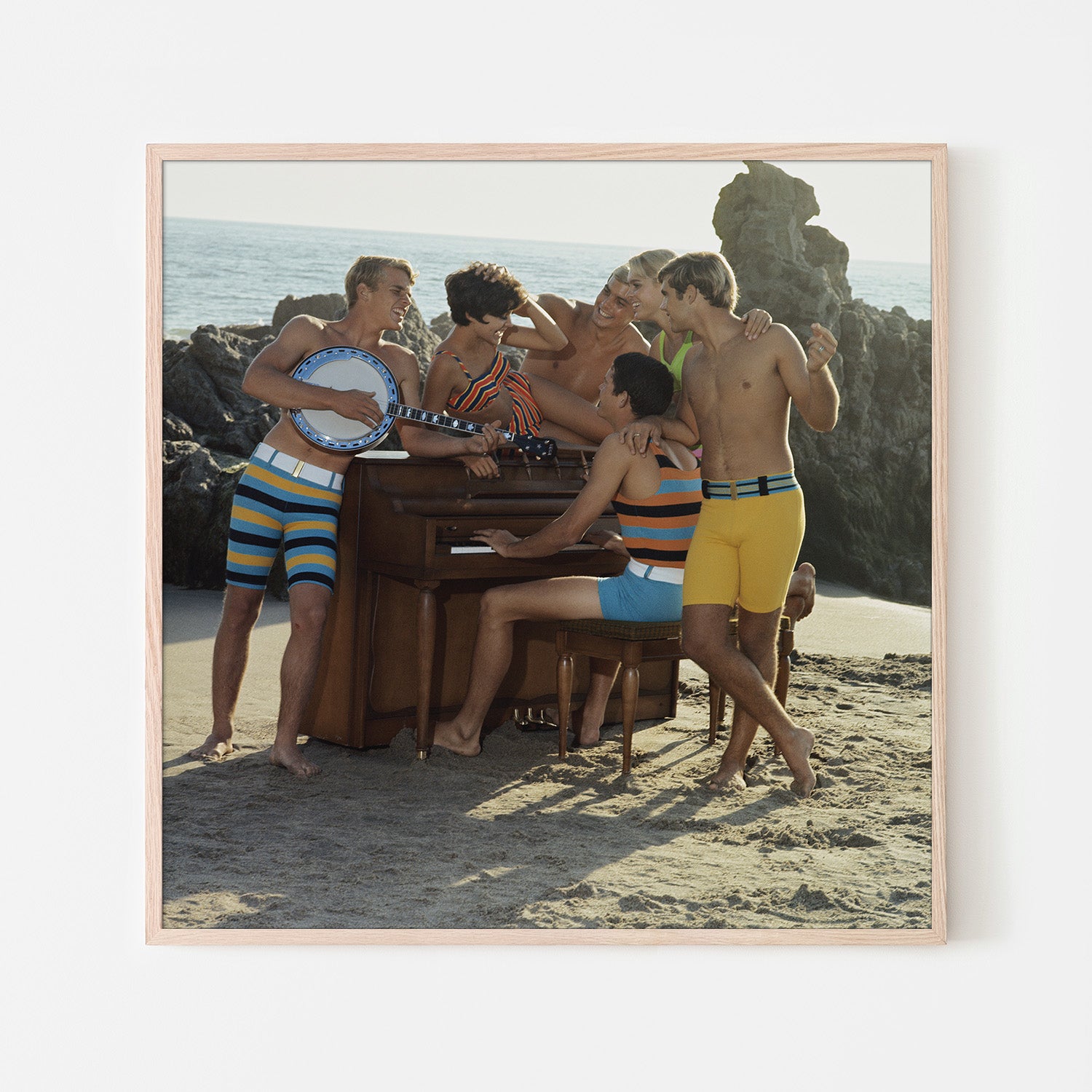 wall-art-print-canvas-poster-framed-Beach Band-6