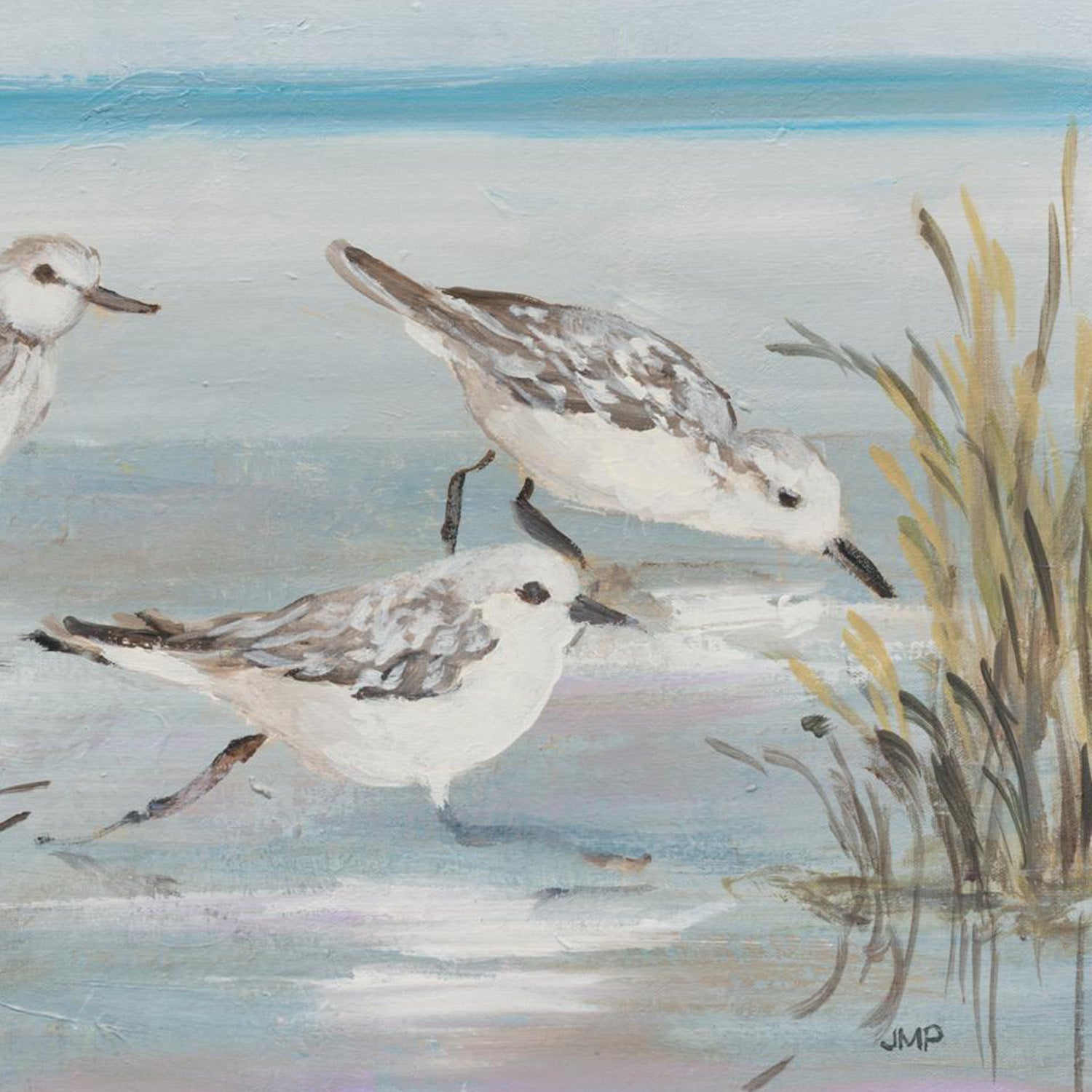 wall-art-print-canvas-poster-framed-Beach Birds, Style B-11