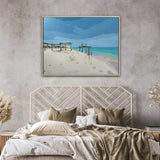 wall-art-print-canvas-poster-framed-Beach Day at Hamelin Bay, Original Hand-Painted Canvas By Meredith Howse , By Meredith Howse , By Meredith Howse-4