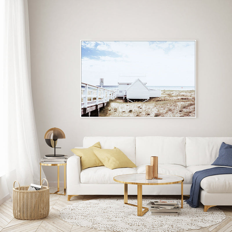 wall-art-print-canvas-poster-framed-Beach Hut-2