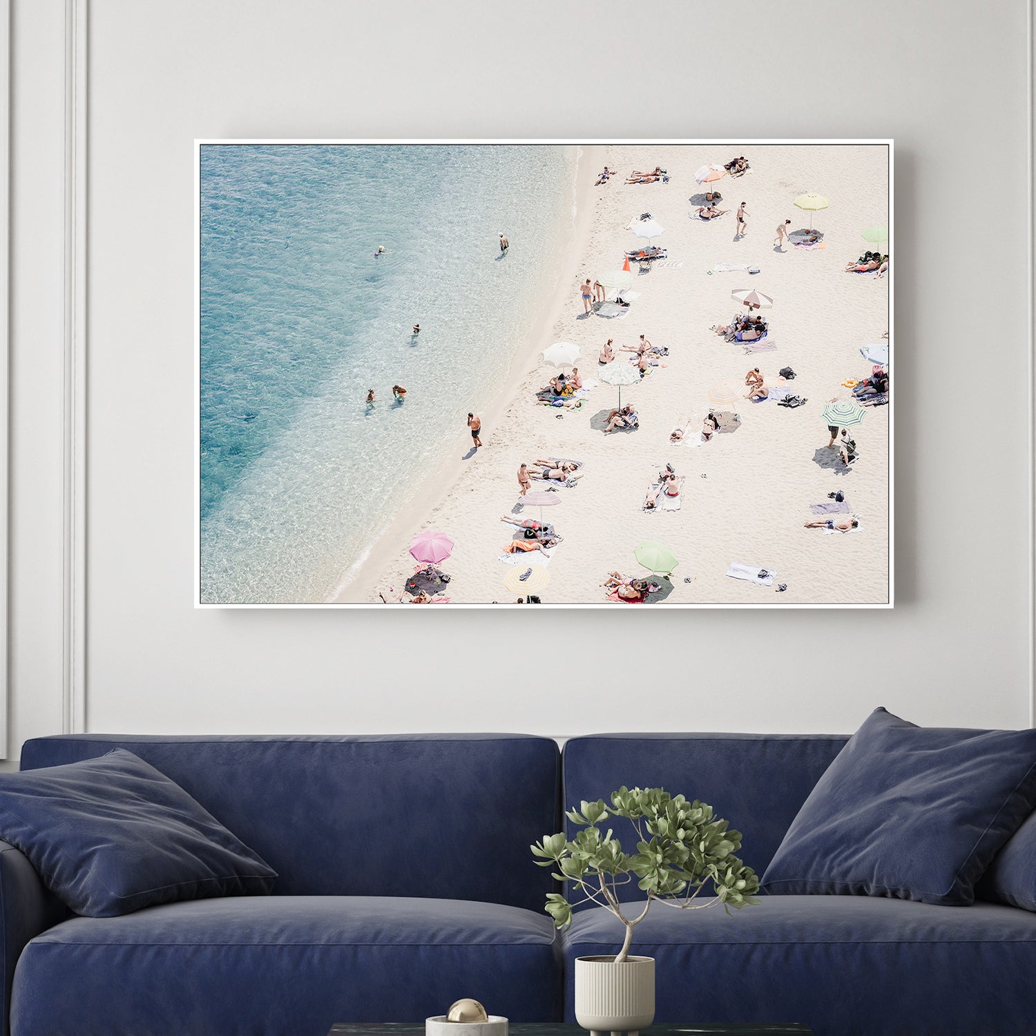 wall-art-print-canvas-poster-framed-Beach Life Italy, Style B-2