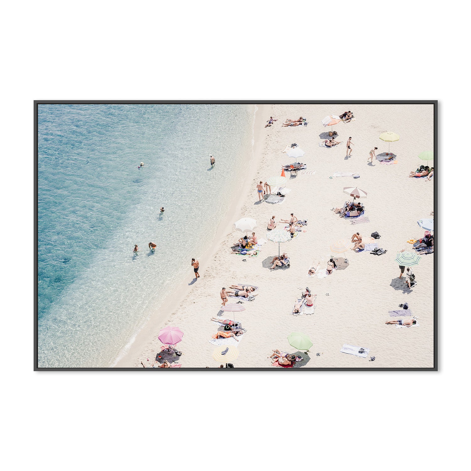 wall-art-print-canvas-poster-framed-Beach Life Italy, Style B-3