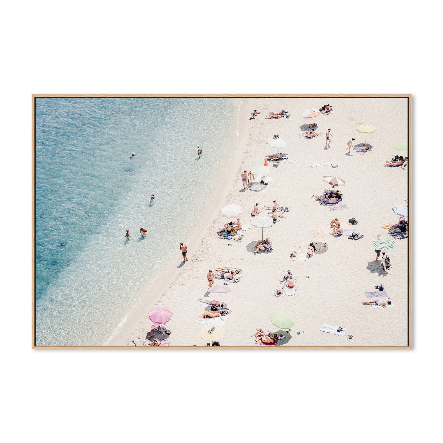 wall-art-print-canvas-poster-framed-Beach Life Italy, Style B-4