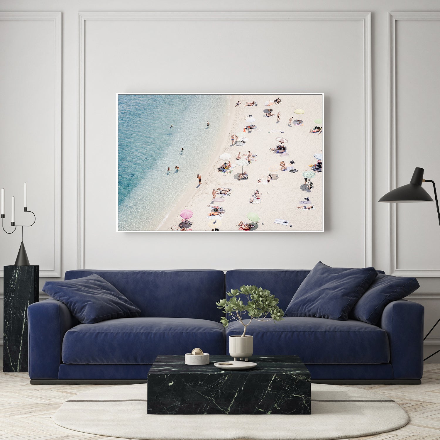 wall-art-print-canvas-poster-framed-Beach Life Italy, Style B-7