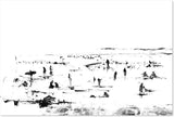 wall-art-print-canvas-poster-framed-Beach People , By Dan Hobday-by-Dan Hobday-Gioia Wall Art