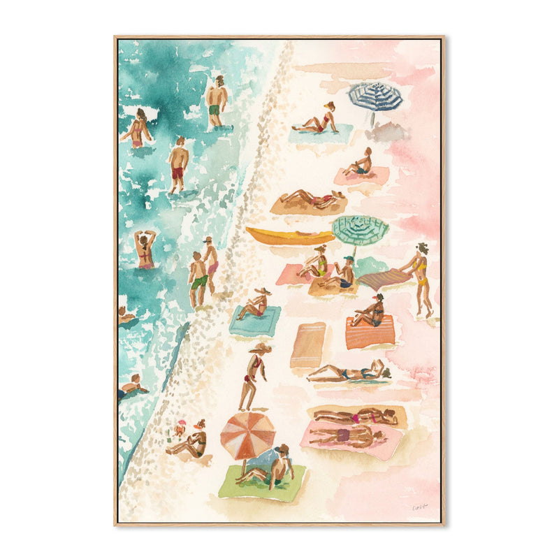 wall-art-print-canvas-poster-framed-Beach Please, Style A , By Cass Deller-4