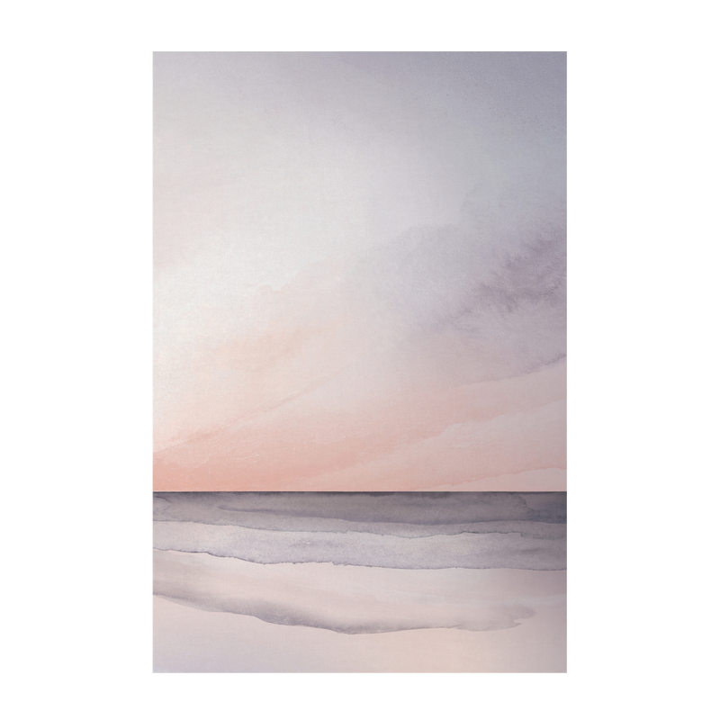 wall-art-print-canvas-poster-framed-Beach Sunset, Style B , By Dear Musketeer Studio-1