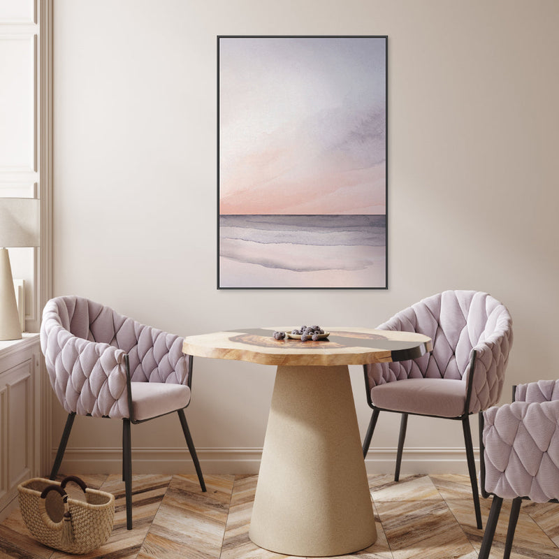 wall-art-print-canvas-poster-framed-Beach Sunset, Style B , By Dear Musketeer Studio-2
