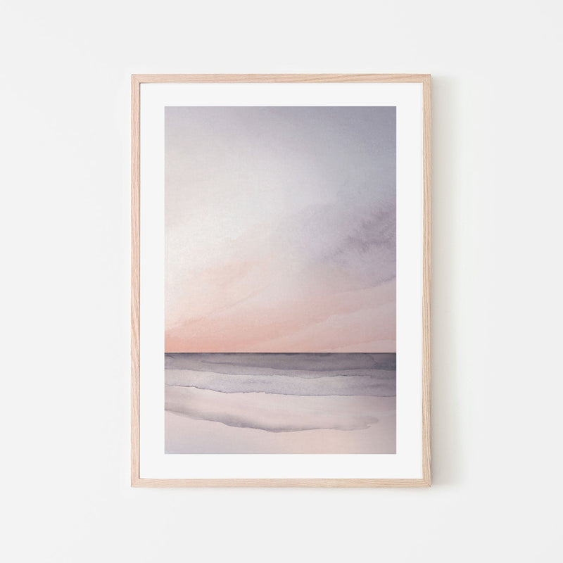 wall-art-print-canvas-poster-framed-Beach Sunset, Style B , By Dear Musketeer Studio-6
