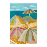 wall-art-print-canvas-poster-framed-Beach Umbrellas , By Eleanor Baker-1