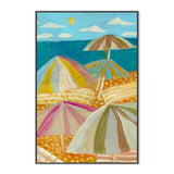 wall-art-print-canvas-poster-framed-Beach Umbrellas , By Eleanor Baker-3