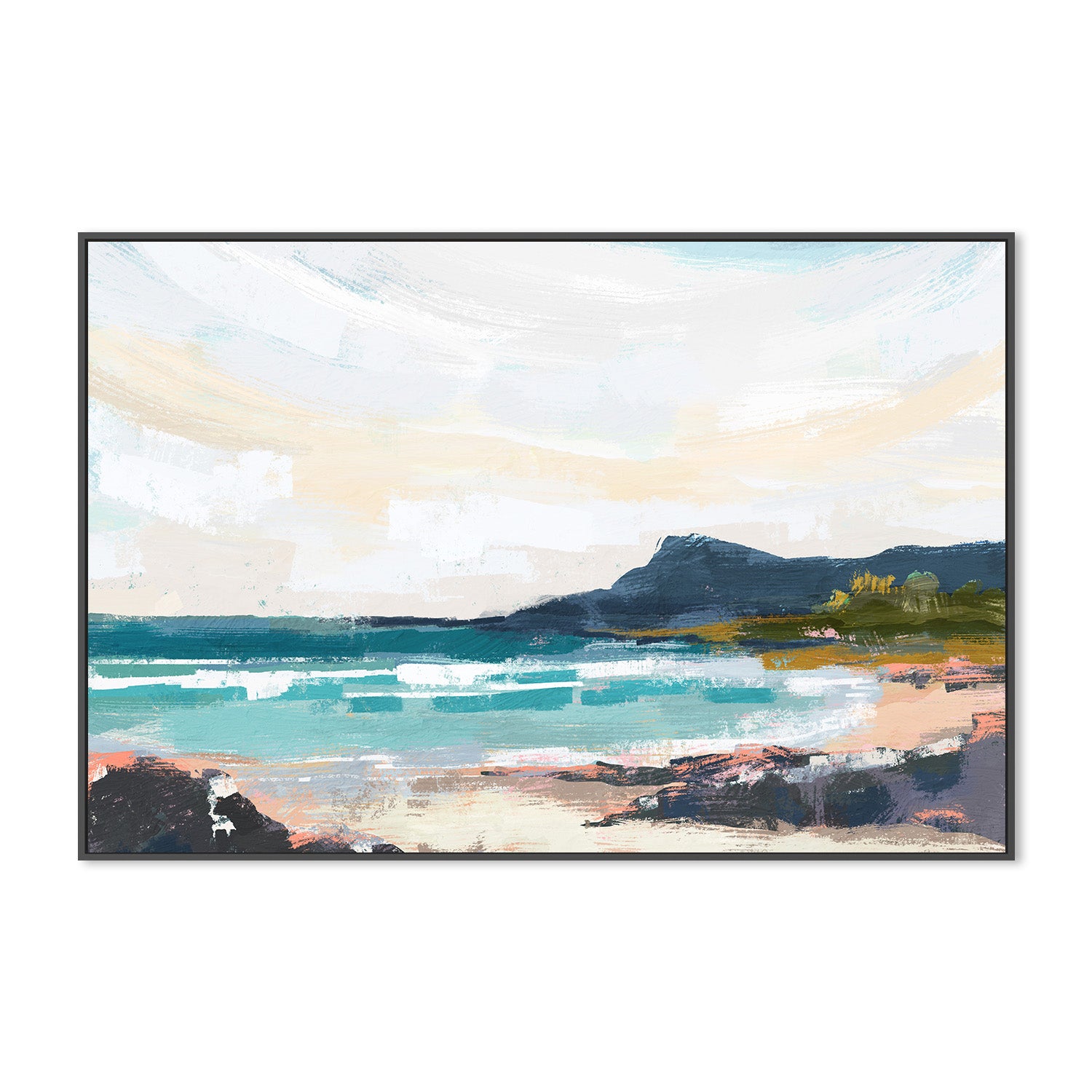 wall-art-print-canvas-poster-framed-Beach Vibes-3