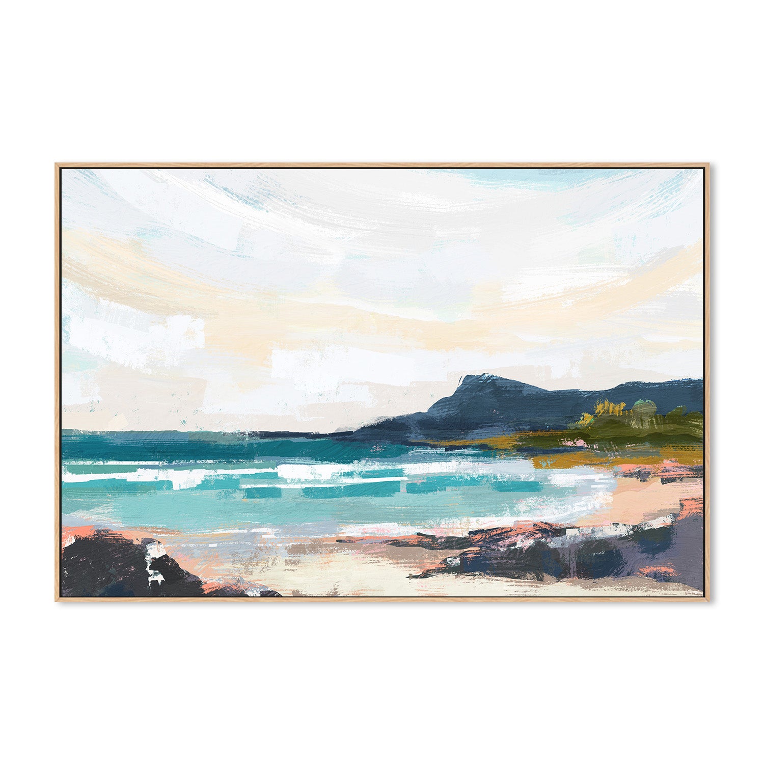 wall-art-print-canvas-poster-framed-Beach Vibes-4