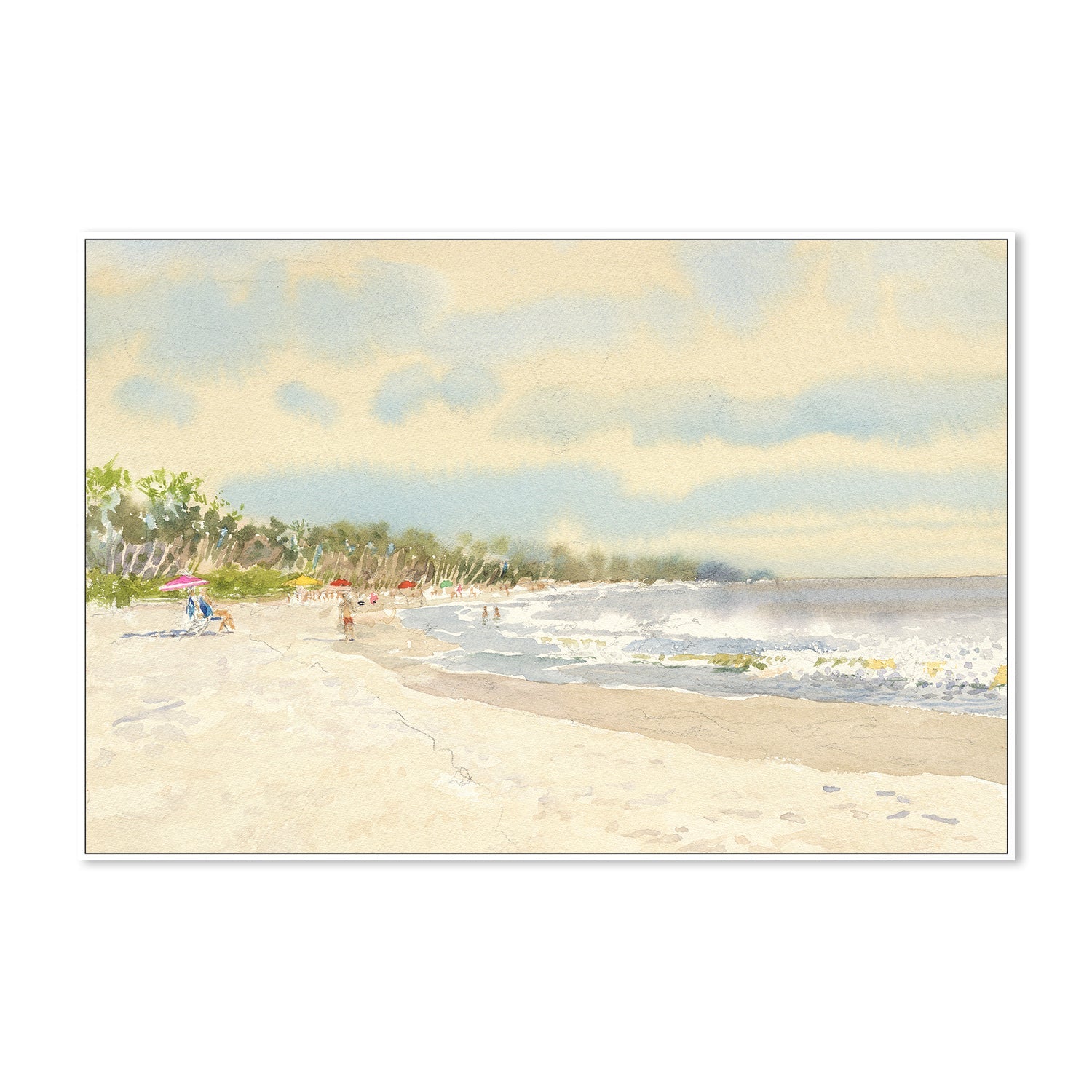 wall-art-print-canvas-poster-framed-BEACH VIEW , By David Dallison-5