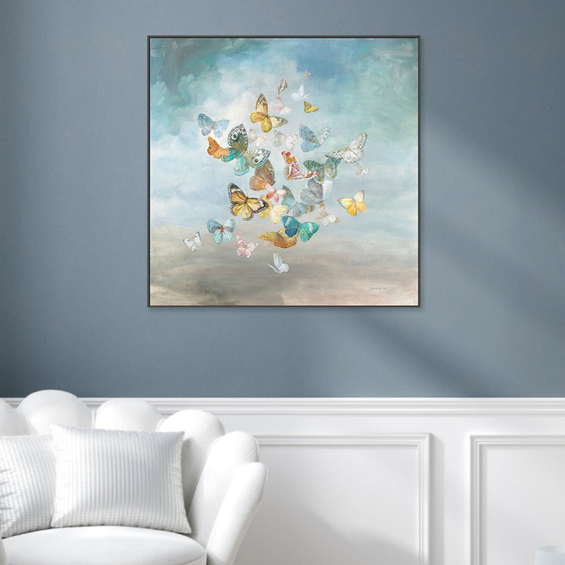 wall-art-print-canvas-poster-framed-Beautiful Butterflies , By Danhui Nai-2