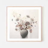 wall-art-print-canvas-poster-framed-Beige Bloom , By Bella Eve-6