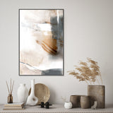 wall-art-print-canvas-poster-framed-Beige Fondness, Style B-GIOIA-WALL-ART