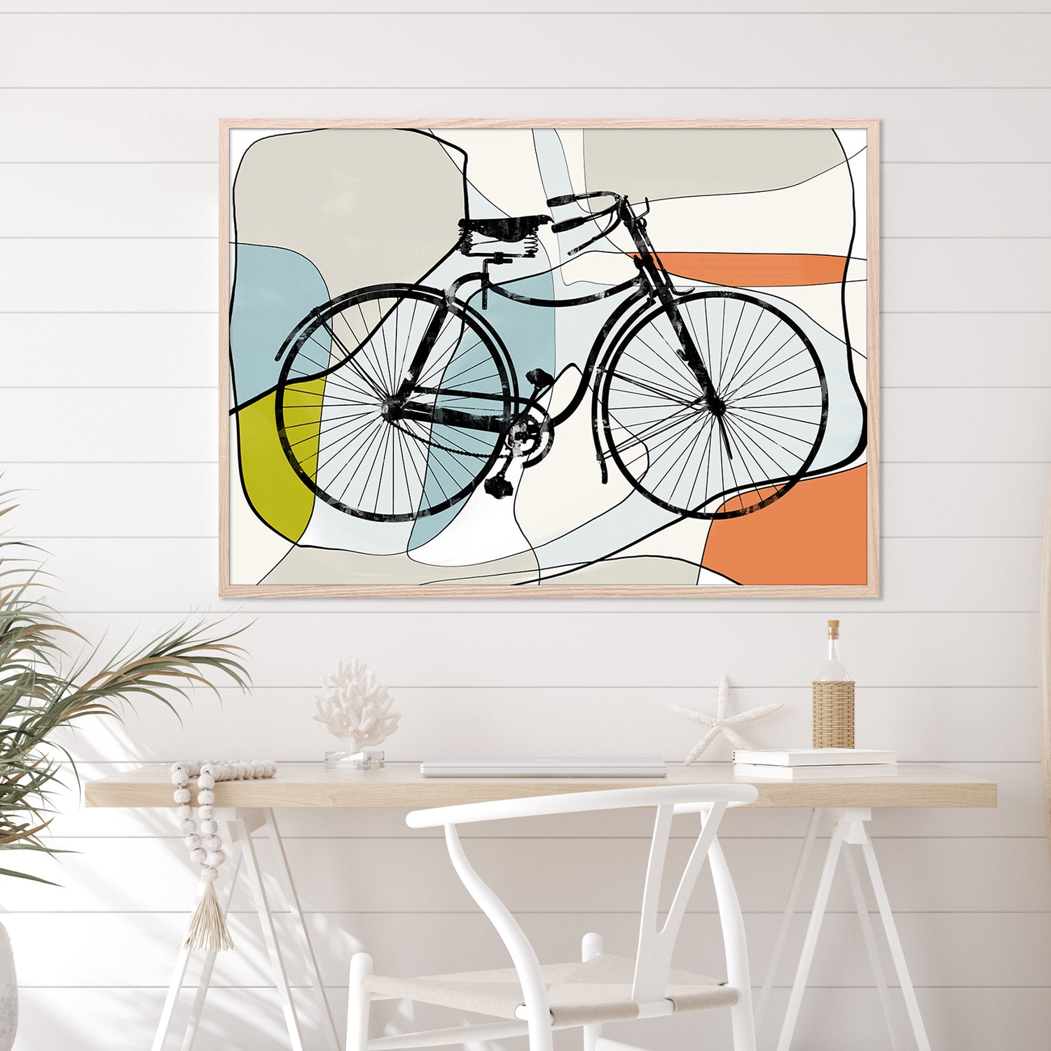 wall-art-print-canvas-poster-framed-Bicycle Art-2
