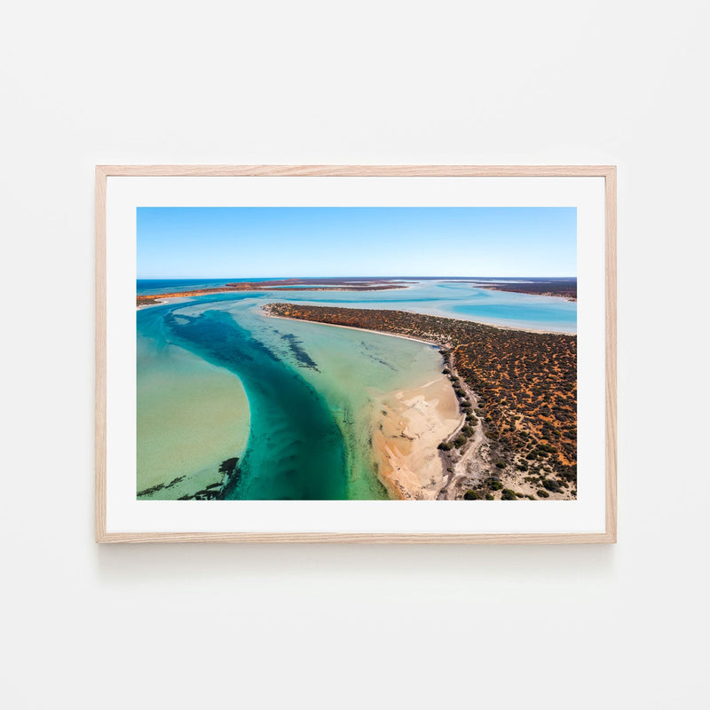 wall-art-print-canvas-poster-framed-Big Lagoon, Shark Bay, Style A , By Maddison Harris-6
