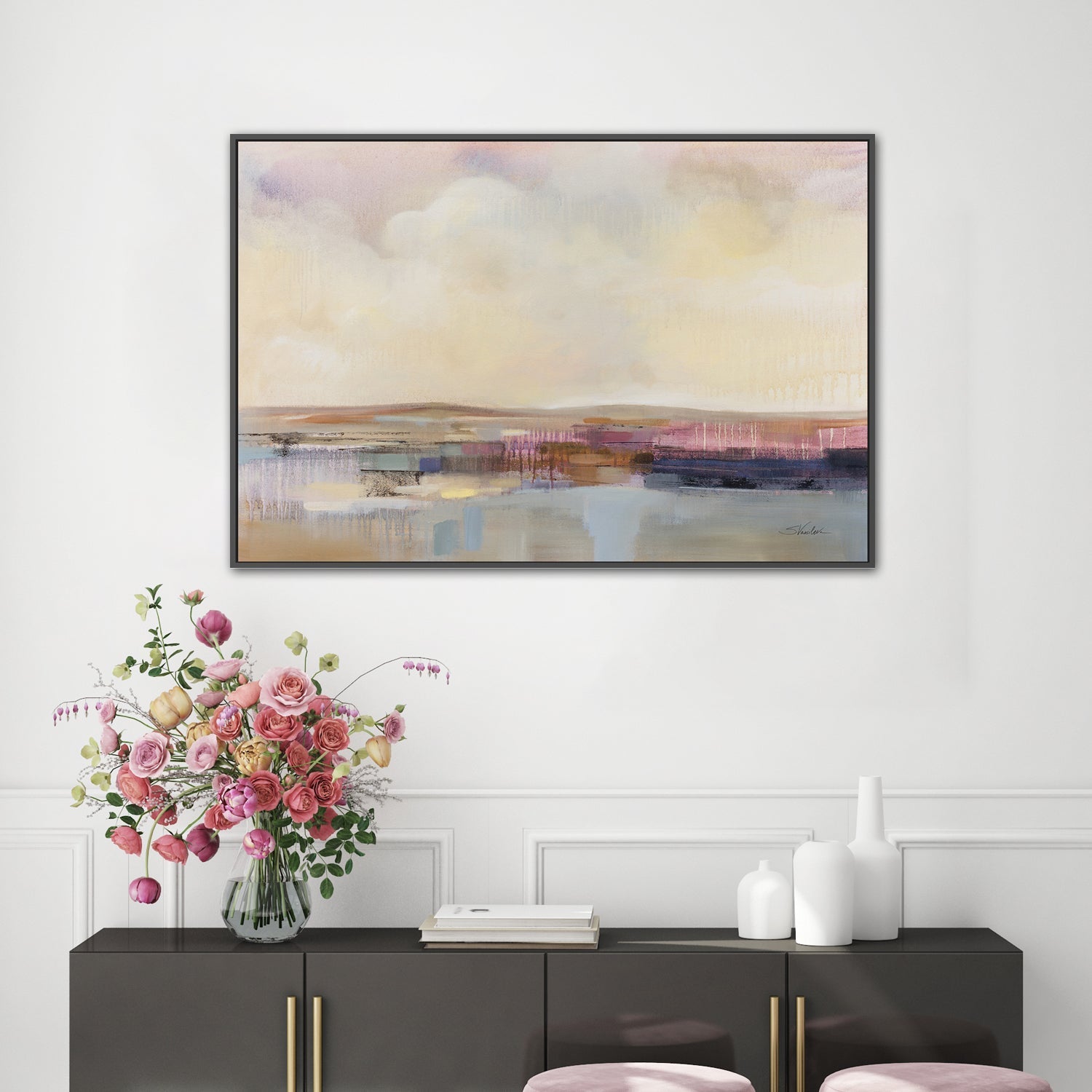 wall-art-print-canvas-poster-framed-Billowing Clouds , By Silvia Vassileva , By Silvia Vassileva-2