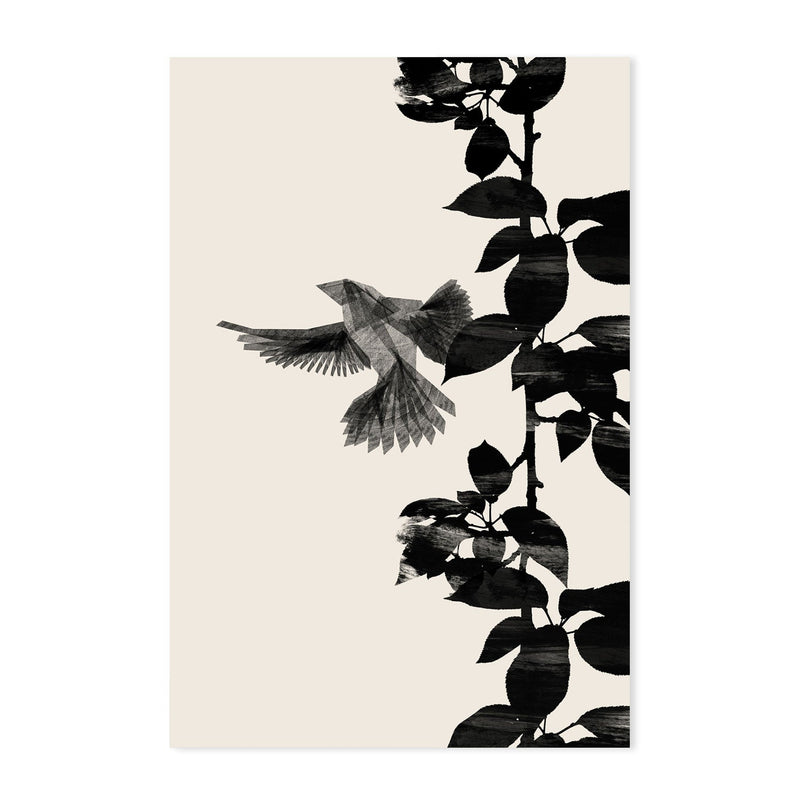 wall-art-print-canvas-poster-framed-Bird Botanical, Style A , By Danushka Abeygoda-GIOIA-WALL-ART