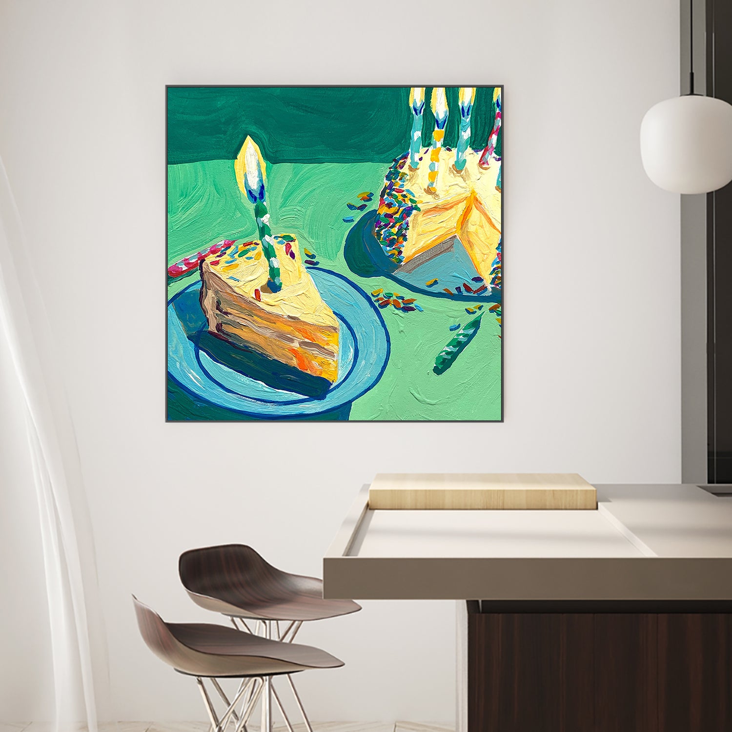 wall-art-print-canvas-poster-framed-Birthday Cake-2