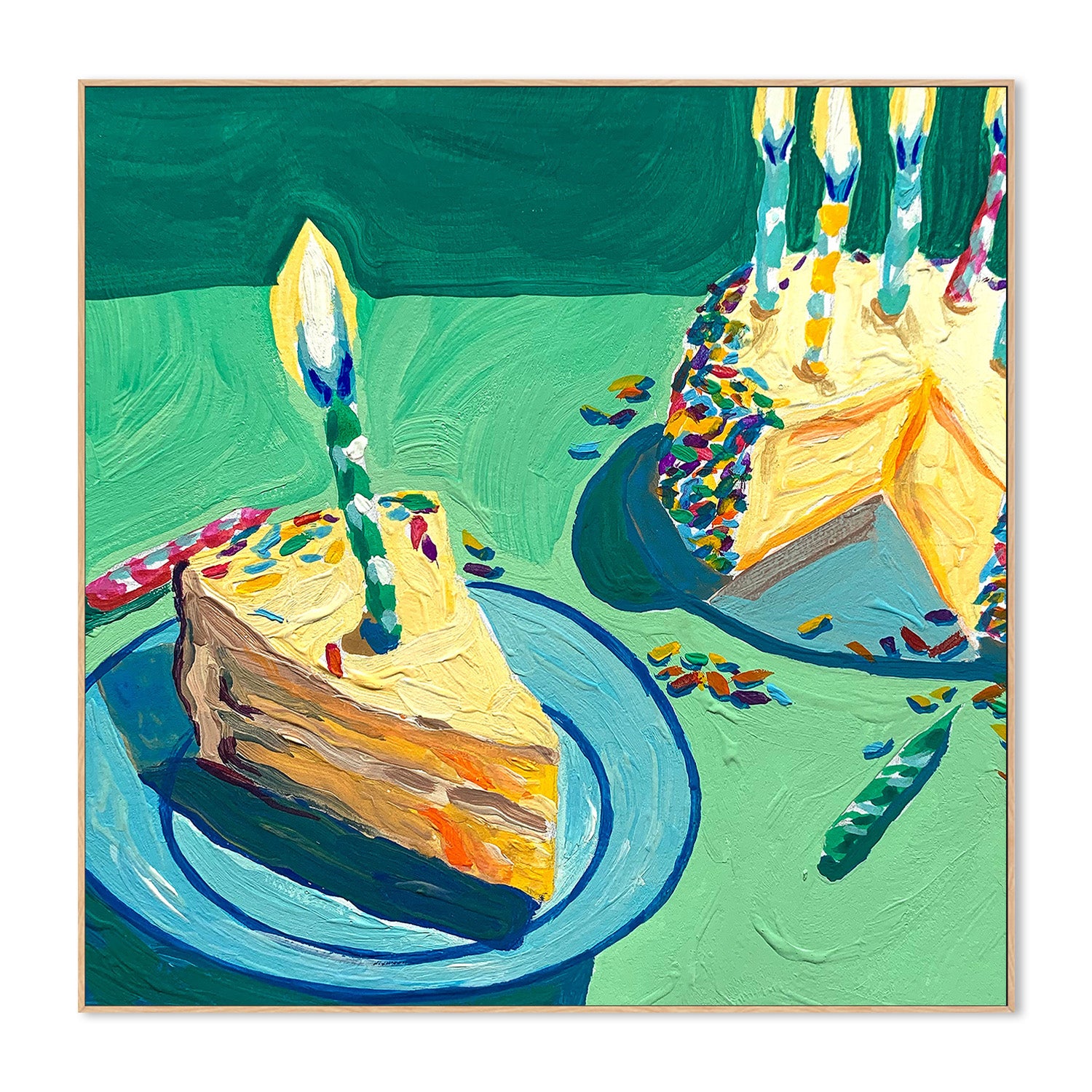 wall-art-print-canvas-poster-framed-Birthday Cake-4