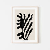 wall-art-print-canvas-poster-framed-Black Abstract Coral-GIOIA-WALL-ART