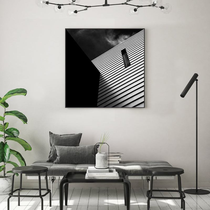 wall-art-print-canvas-poster-framed-Black And Stormy Architecture , By Gilbert Claes-GIOIA-WALL-ART
