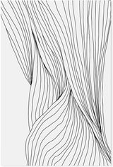 wall-art-print-canvas-poster-framed-Black Lines, Style A-GIOIA-WALL-ART