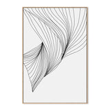 wall-art-print-canvas-poster-framed-Black Lines, Style B-GIOIA-WALL-ART
