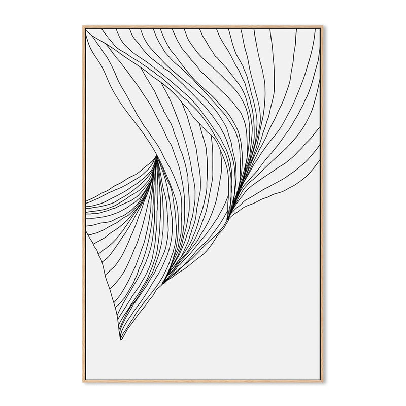 wall-art-print-canvas-poster-framed-Black Lines, Style B-GIOIA-WALL-ART