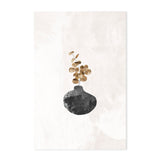 wall-art-print-canvas-poster-framed-Black Potted Plant, Style B , By Sarah Manovski-GIOIA-WALL-ART