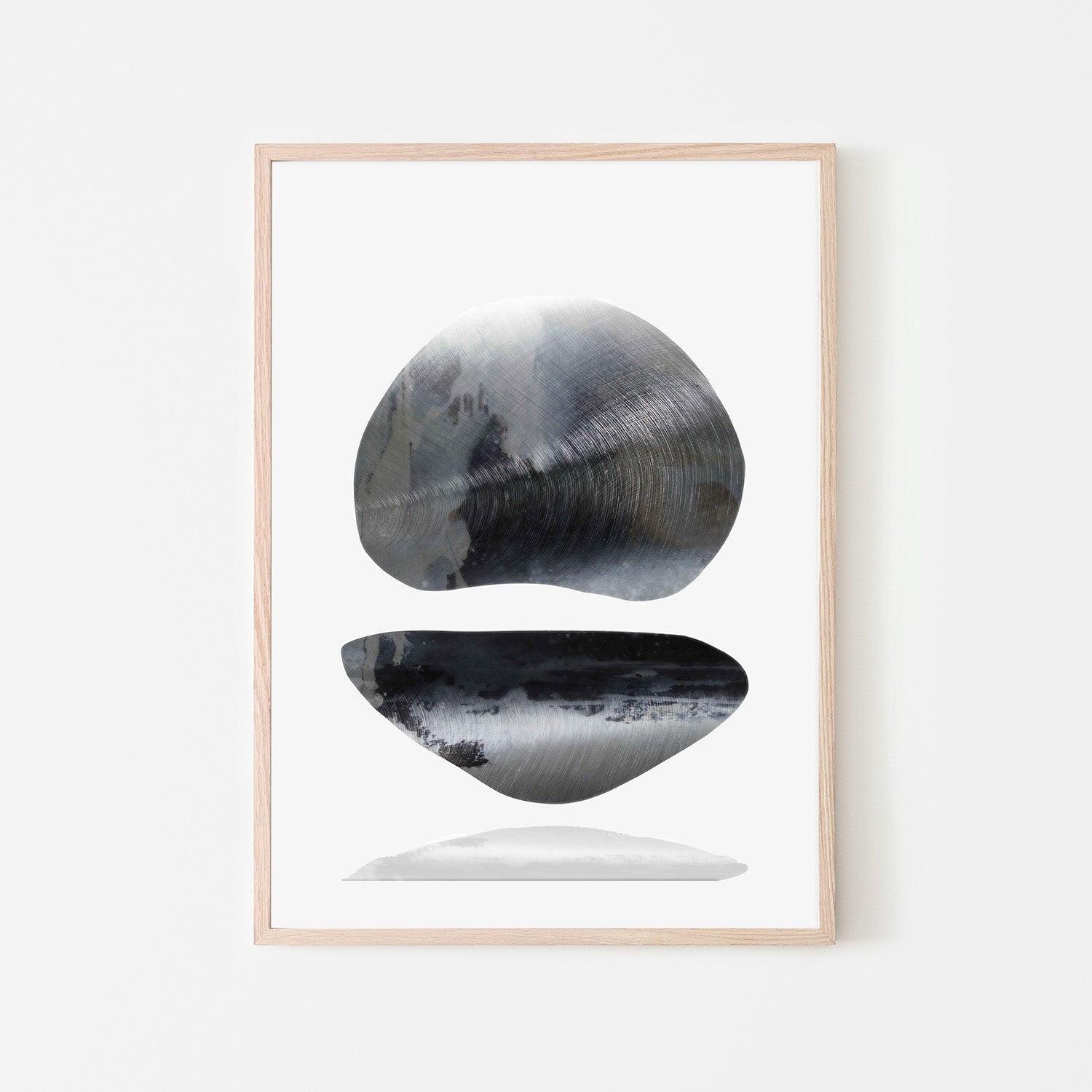 wall-art-print-canvas-poster-framed-Black Stones-6