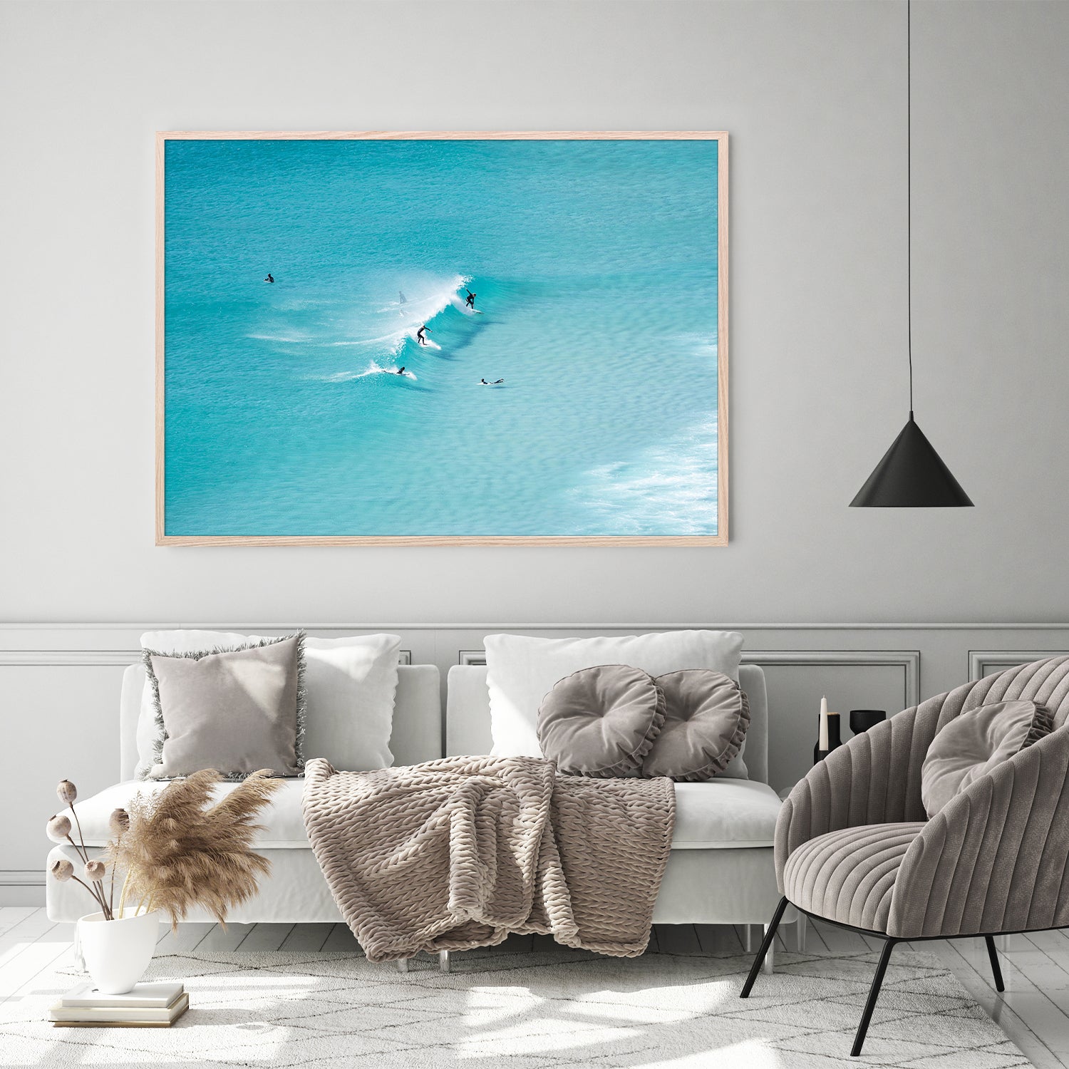 wall-art-print-canvas-poster-framed-Blissful Blues-9
