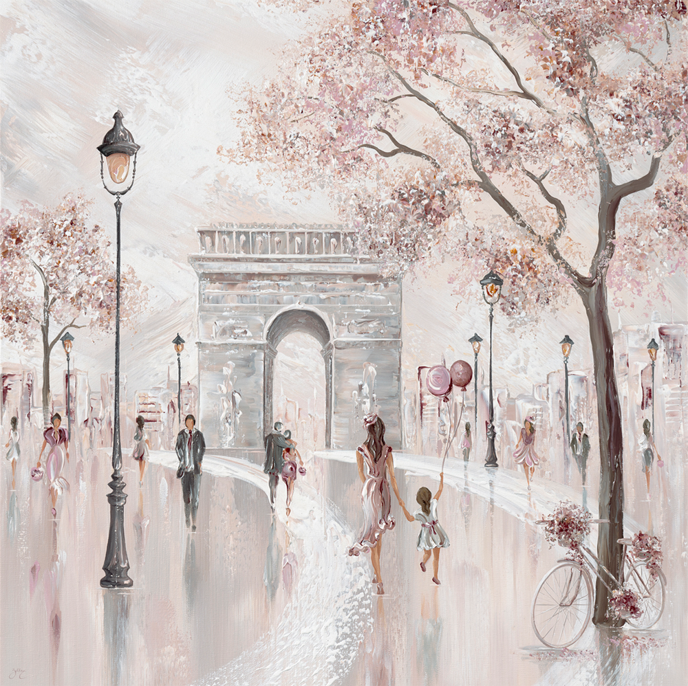 wall-art-print-canvas-poster-framed-Blissful Paris , By Isabella Karolewicz-1