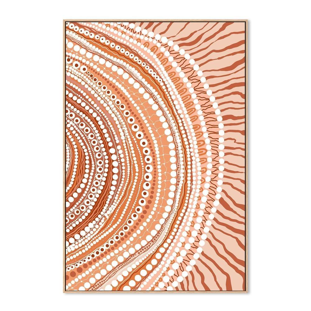 wall-art-print-canvas-poster-framed-Blooming Female Earth, Style A-by-Leah Cummins-Gioia Wall Art