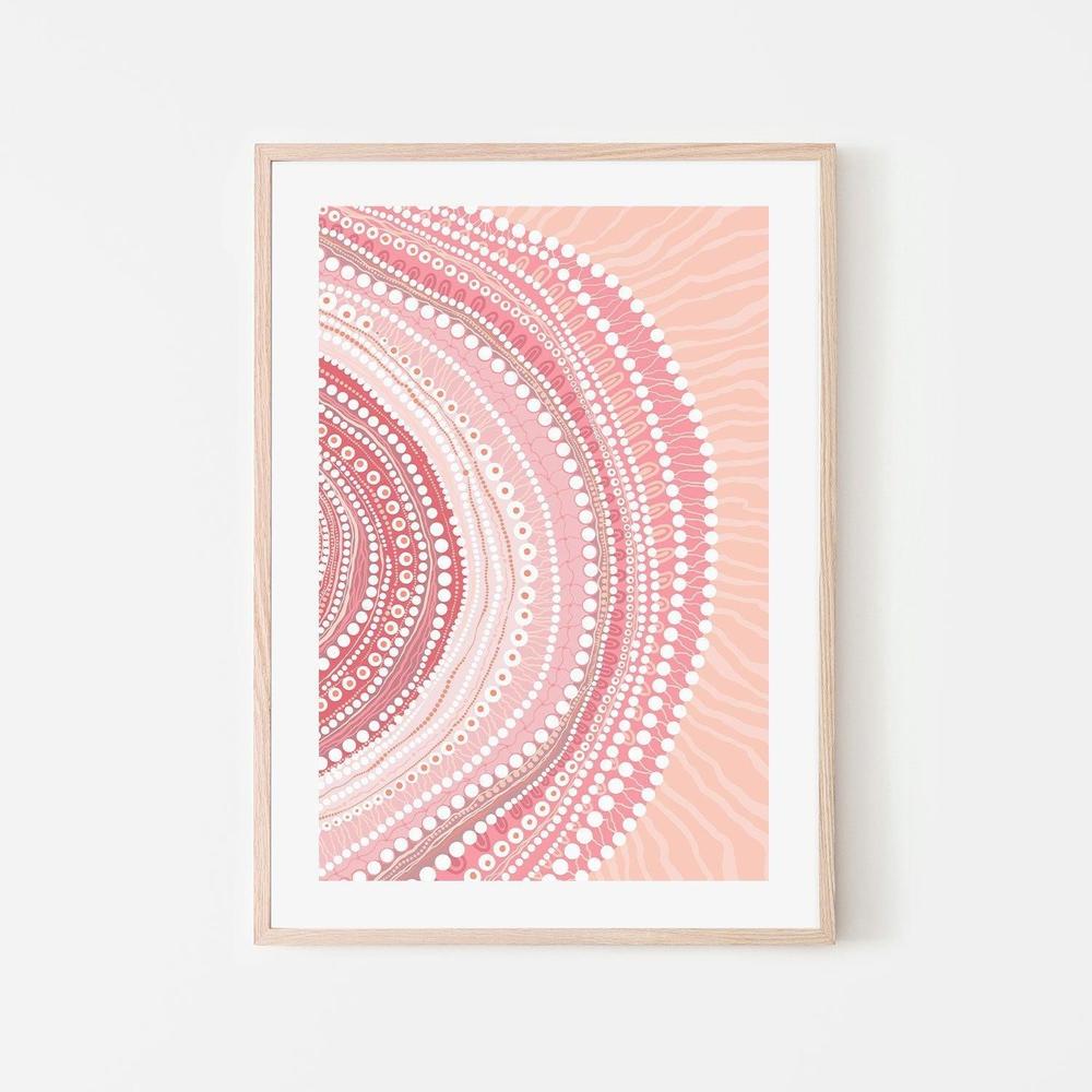 wall-art-print-canvas-poster-framed-Blooming Female Pastel-by-Leah Cummins-Gioia Wall Art