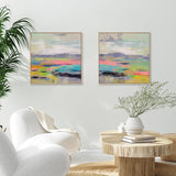 wall-art-print-canvas-poster-framed-Blooming Field, Set of 2-by-Silvia Vassileva-Gioia Wall Art