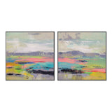 wall-art-print-canvas-poster-framed-Blooming Field, Set of 2-by-Silvia Vassileva-Gioia Wall Art