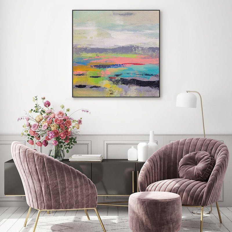 wall-art-print-canvas-poster-framed-Blooming Field, Style A-by-Silvia Vassileva-Gioia Wall Art