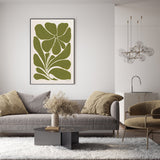 wall-art-print-canvas-poster-framed-Blooming Joy Green, Style A , By Danhui Nai-GIOIA-WALL-ART