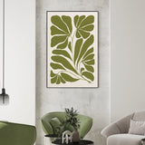 wall-art-print-canvas-poster-framed-Blooming Joy Green, Style B , By Danhui Nai-GIOIA-WALL-ART