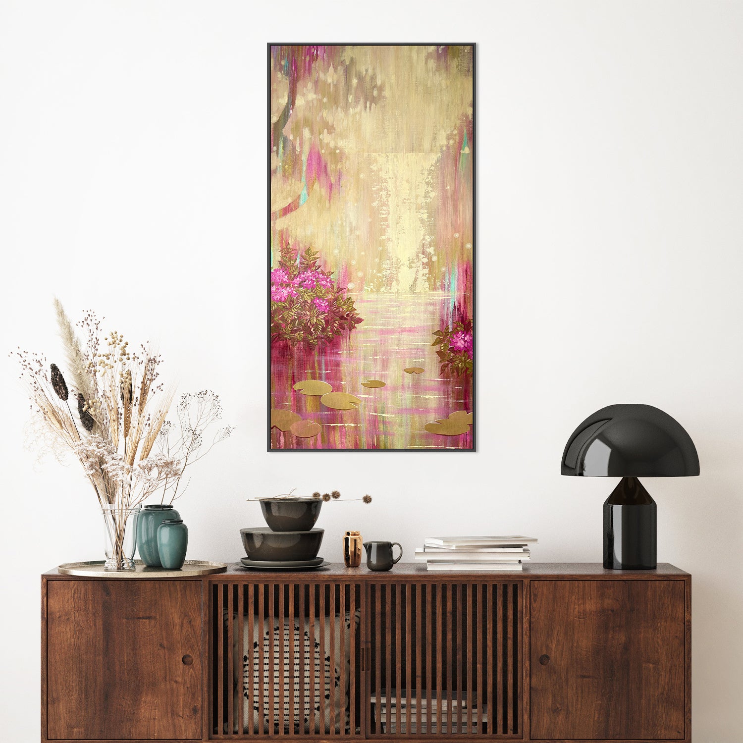 wall-art-print-canvas-poster-framed-Blooming Waterfall-8