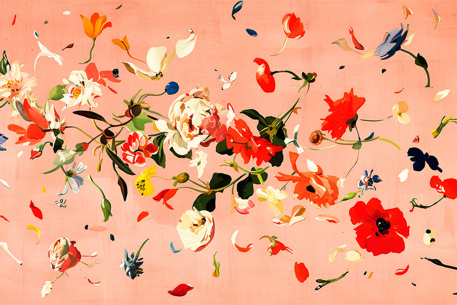 wall-art-print-canvas-poster-framed-Blooming Whispers-1