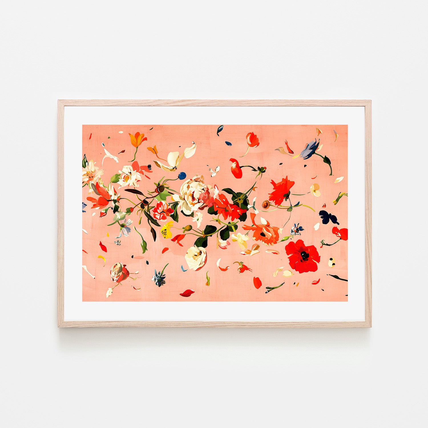 wall-art-print-canvas-poster-framed-Blooming Whispers-6