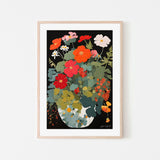 wall-art-print-canvas-poster-framed-Blooms In A Vase , By Julie Lynch-6